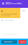 Temporary Mail - Temporary Email скриншот 2