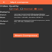 2 Schermata mp4 compres