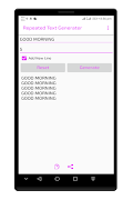 Text Repeater : Repeated Text Generator syot layar 2