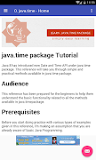 Java time package screenshot 2