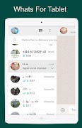 Tablet App Messenger screenshot 4