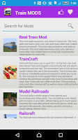 Train Mod For MCPE* screenshot 1