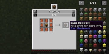 Iron Backpacks Mod screenshot 6