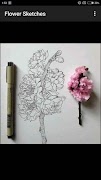 फूल रेखाचित्र स्क्रीनशॉट 6