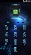 AppLock Theme - Interstellar imagem de tela 2