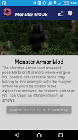 Potwór Mod Na MCPE` screenshot 3