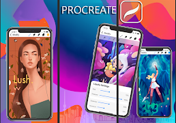 Procreate Paint Editor syot layar 2