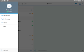 3 Schermata Masergy Communicator Tablet