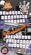 Beard Barbershop Men's Barber Keyboard Theme syot layar 1