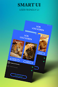 Lion Passcode Lock Screen screenshot 4