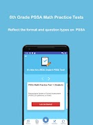 Grade 6 PSSA Math Test & Practice 2020 स्क्रीनशॉट 1