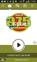 Rádio Eden FM 97,5 poster
