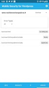 Mobile Security for Wordpress captura de pantalla 2