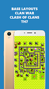 Super War Base Layouts COC TH7 截图 2