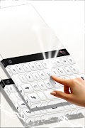 White Keyboard For Android ảnh chụp màn hình 1
