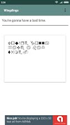 Write in Gaster Wingdings ポスター