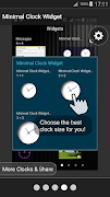 Minimal Clock Widget captura de pantalla 6