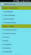 Maths Formulas ảnh chụp màn hình 1