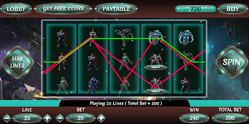 Alien Slots capture d'écran 4