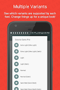 برنامه‌نما FontFix (Free) عکس از صفحه