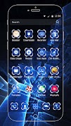 Preto Tecnologia Tema imagem de tela 4