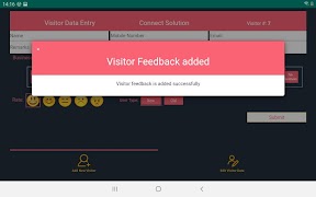 Visitor Feedback App Ekran Görüntüsü 6