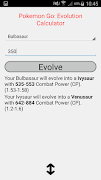 CP evolution calculator Pokemo ภาพหน้าจอ 2