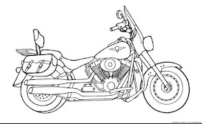как рисовать мотоцикл - для новичка и ребенка скриншот 3