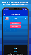 USA Proxy Browser - Unblock Websites Free Browser स्क्रीनशॉट 2