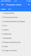 Processing Tutorial 스크린샷 5