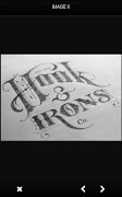 Design Handschrift Plakat