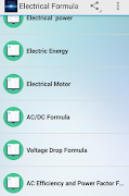 Electrical Formulas Tutorial 截图 3