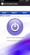 1 Schermata 4G LTE Mode Switch