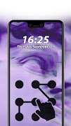 Vaporwave Pattern Lock Screen captura de pantalla 2