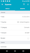 MobileXpense تصوير الشاشة 4