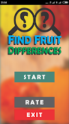Find Fruit Differences Cartaz