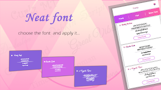 Neat Font Free Style imagem de tela 1