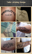 Tatto Lettering Design screenshot 3