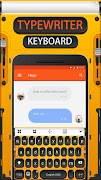 1 Schermata Typewriter Keyboard Theme