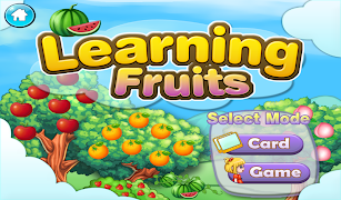 Learning Fruits ポスター