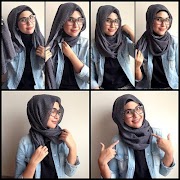 Hijab Stil Tutorial-Ideen Screenshot 4