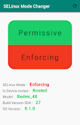 برنامه‌نما SELinux Mode Changer (Root) عکس از صفحه