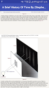 A Brief History Of Time By (Stephen Hawking) screenshot 1