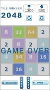 TILE NUMBER 2048 syot layar 2