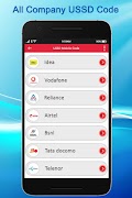 All SIM network USSD Codes : Mobile USSD Codes পোস্টার