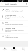 برنامه‌نما Sprint Mobile Diagnostics عکس از صفحه