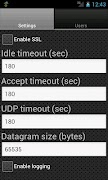 Socks Server Ultimate اسکرین شاٹ 2
