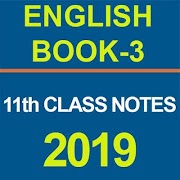 11th Class English Book 3 Notes 海報