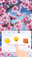 Dream Cat Theme&Emoji Keyboard screenshot 3