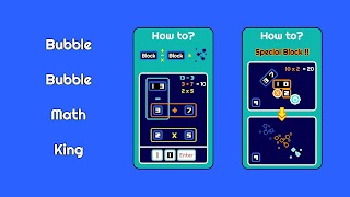 Bubble Bubble Math King captura de pantalla 1